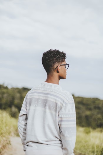 Man Wearing Sweater