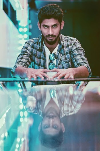 Man Wearing White And Black Plaid Dress Shirt