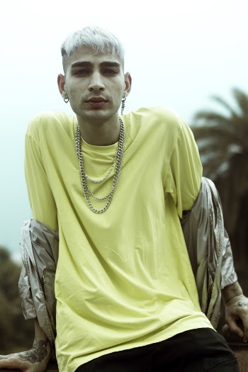 Man Wearing Yellow Crew Neck Shirt Photo