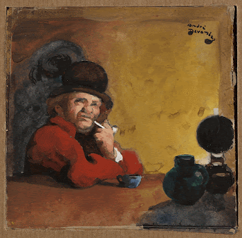 Man with a Pipe, Seated | Free Photo - rawpixel