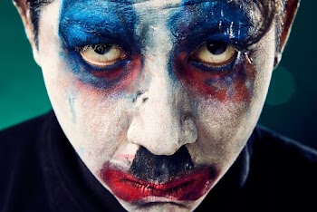 Man With Face Make Up