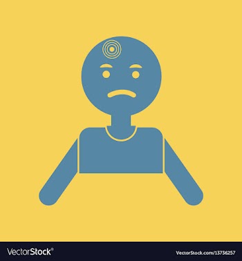 Man with headache vector image