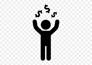Man With Money Free Icon - People And Money Icon