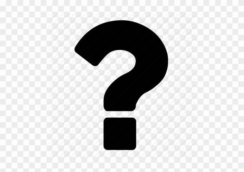 Man With Question Mark Flat Icon Pictogram Vector Image - Black Question Mark Png