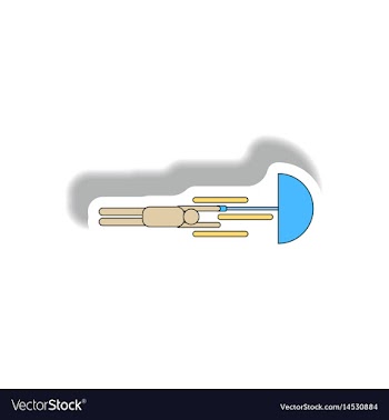 Man with umbrella in storm hurracian disaster vector image