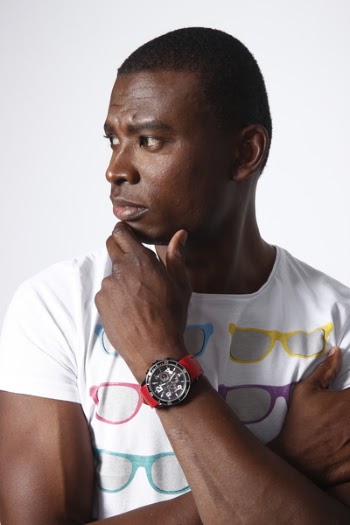 Man With White Crewneck T-shirt