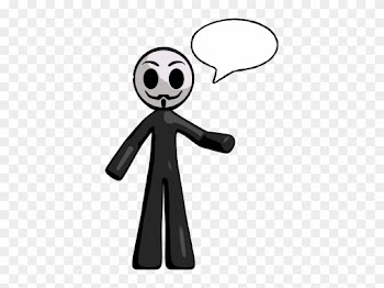 Man With Word Bubble - Man With Word Bubble