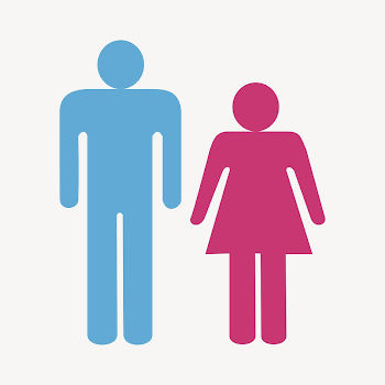 Man & woman symbol collage | Free Vector - rawpixel