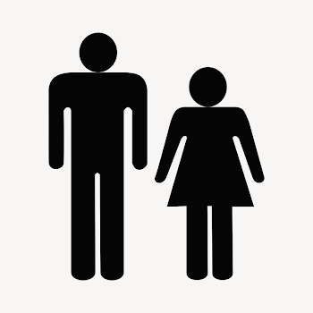 Man & woman symbol  | Free PSD - rawpixel