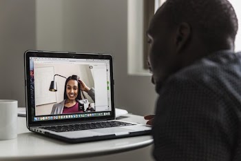 Man Woman Video Chat