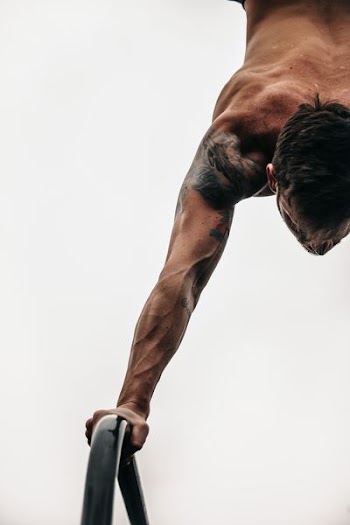 Man workout