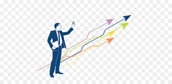 Management Marketing Sales Business Human Resources - Growth arrow 
