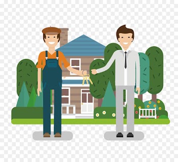 Management, Service, House, People, Cartoon PNG