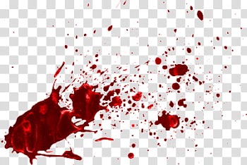 Manchas de sangre, red paint illustration transparent background PNG clipart