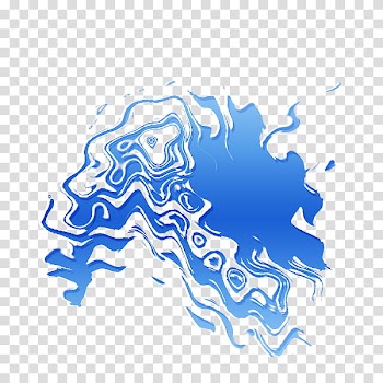 Manchas s, blue abstract illustration transparent background PNG clipart