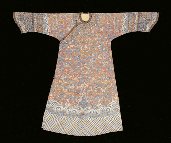 Manchu Woman's Semiformal Court Robe | Free Photo - rawpixel