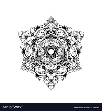 Mandala 003 vector image