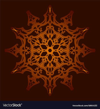 Mandala 10 vector image