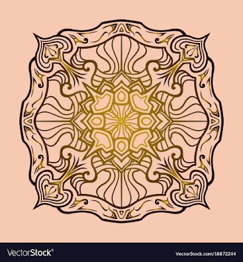 Mandala 12 vector image