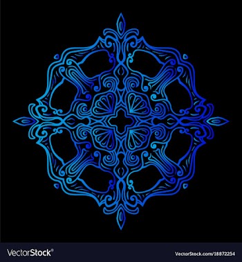 Mandala 13 vector image