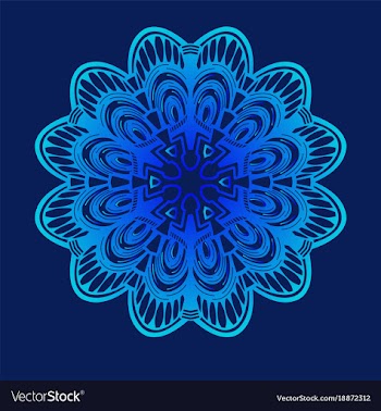 Mandala 17 vector image