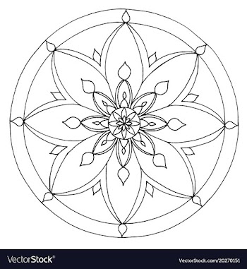  					Mandala 3 image vector image														
