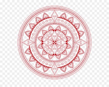 Mandala Art Image Drawing Coloring book -  