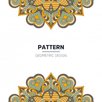 Mandala background design