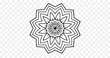 Mandala Coloring book Drawing Meditation - Flower mandala 