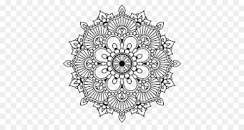 Mandala Coloring book Drawing Mehndi - indian pattern 