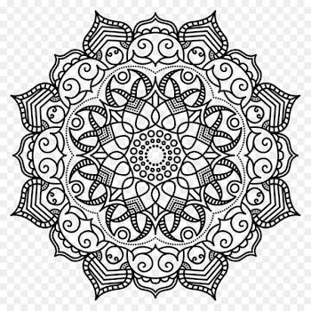 Mandala Coloring book Meditation Pattern - mandala 