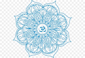 Mandala Coloring book Om Meditation - Om 
