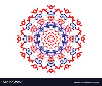 mandala design design for coloring page