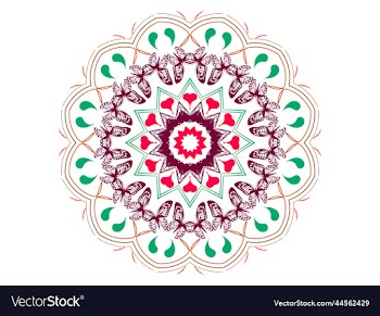 mandala design design for coloring page