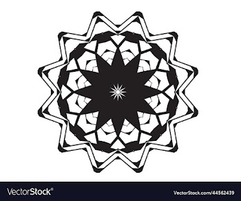 mandala design design for coloring page