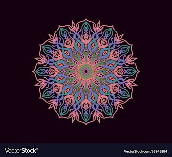 mandala gradient circle