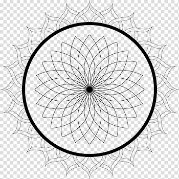 Mandala Line art Drawing , others transparent background PNG clipart