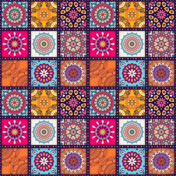 Mandala pattern Free Vector