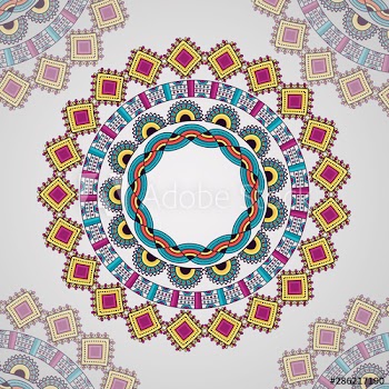 mandala vintage decorative ethnic element