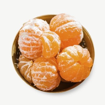 Mandarin fruits collage element psd | Free PSD - rawpixel