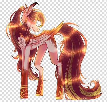 Mane Drawing Horse Pony Hair, welcome friends autumn transparent background PNG clipart