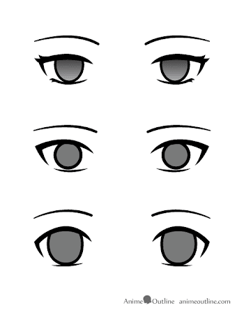 Manga Eyes Drawing | Free download best Manga Eyes Drawing on ...