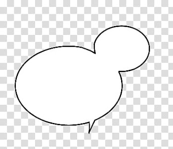 Manga Speech Bubbles , speech balloon transparent background PNG clipart
