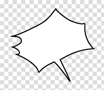 Manga Speech Bubbles , white and black speech balloon transparent background PNG clipart