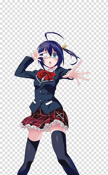 Mangaka Black hair Anime Character Uniform, Anime transparent background PNG clipart