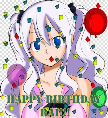 Mangaka Graphic design , Watercolor Birthday transparent background PNG clipart