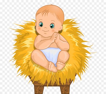 Manger Drawing Clip art - Cute baby 