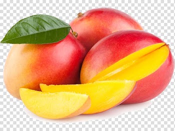 Mangifera indica Juice Pico de gallo Ice cream Fruit, manggo transparent background PNG clipart