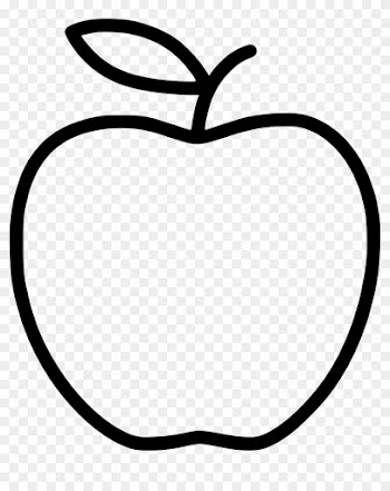 Mango Clipart Line Art - Food Outline Transparent