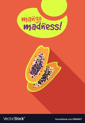 Mango Madness vector image
